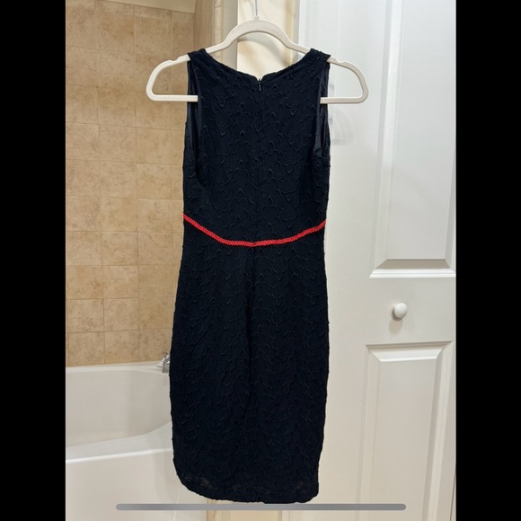 Tocca Black Wool and Silk Midi Dress in UK 8 - Picture 2 of 5